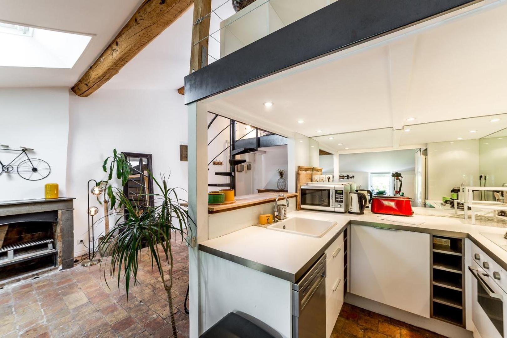 リヨンLe Loft Des Artistes De La Croix-Rousse Ailアパートメント エクステリア 写真
